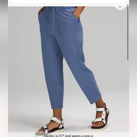 Lululemon Lululemon Stretch High Rise Crop 23 size 4‎ - Picture 1 of 15